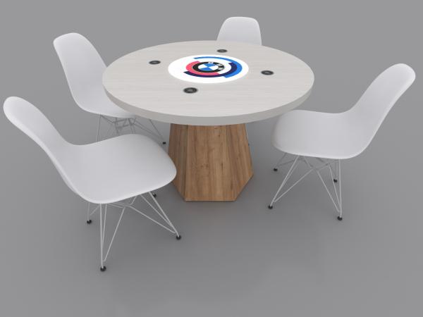 MOD-1481 Wireless Trade Show and Event Charging Table -- Image 1